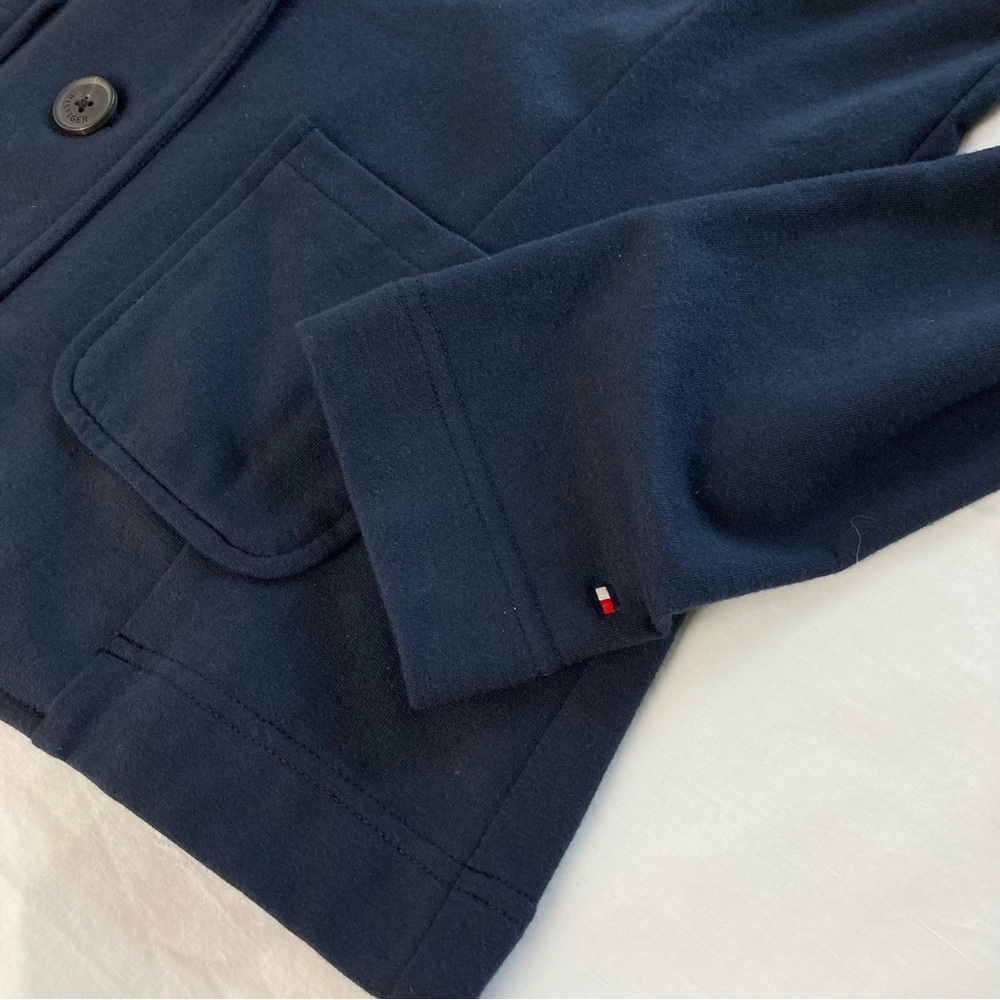 Tommy Hilfiger French Terry Knit Nautical Blazer M - Picture 11 of 17